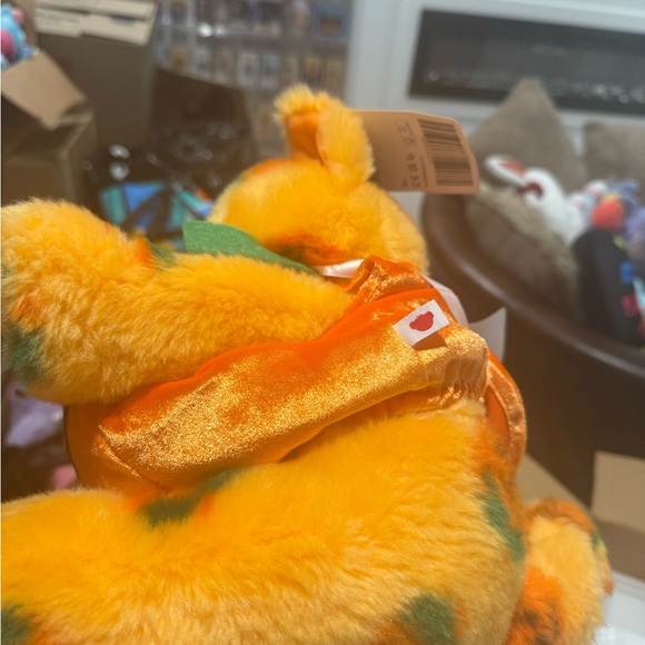 Orange Pumpkin Kitty Plush Toy Build A Bear - Picture 2 of 4